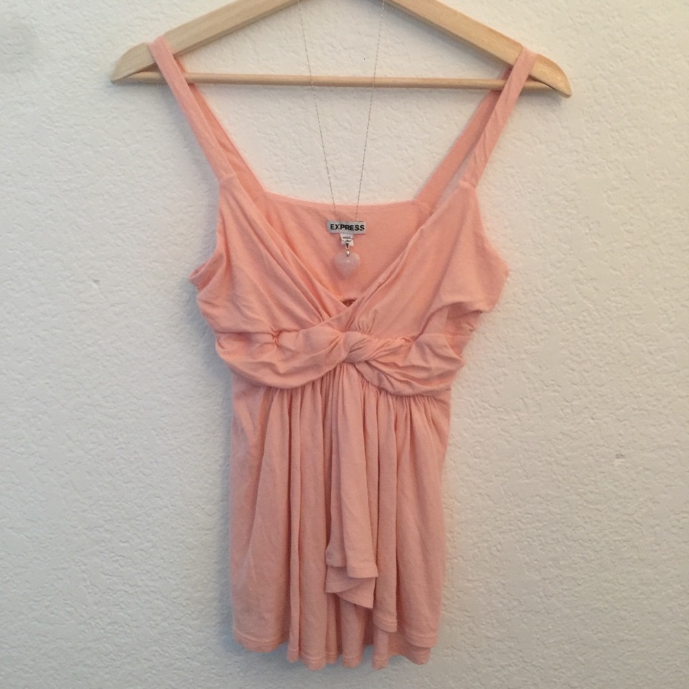 EXPRESS Powdery pink summer top